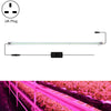 LED Plant Lamp Household Full Spectral Filling Hard Lamp Strip, Style: 50cm 1 Head(Pink Light UK Plug)