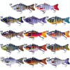 HENGJIA JM062 7 Section Fish Fake Lures VIB Minnow Fishing Lures, Size: 10cm 15g(9)