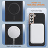 For Samsung Galaxy S24 FE 5G Solid Color Plating MagSafe Full Coverage Phone Case(Black)