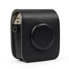 Full Body Camera PU Leather Case Bag with Strap for Fujifilm Instax Square SQ20(Black)