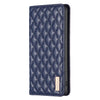 For Samsung Galaxy A56 5G Diamond Lattice Magnetic Leather Flip Phone Case(Blue)