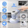 7 In 1 Automatic Water Spray Electric Spin Scrubber 53 Inch Cordless Rechargeable Cleaning Brush