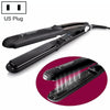 Steam Spray Electric Splint Hair Straightener with Plastic Bottle , US Plug