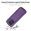 For Redmi K70 / K70 Pro ENKAY Hat-Prince Translucent Matte TPU Phone Case + 9H Big Arc Edge Glass Film(Purple)