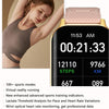 F12 2.02 inch Curved Screen Smart Watch Supports Voice Call/Blood Sugar Detection(Black + Green)