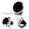 Car Diamond Magnetic Air Outlet Mobile Phone Holder (Colourful White)