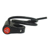 2PCS KG-037E Motorcycle Double Flash Warning Switch Retrofit Accessories