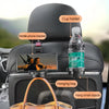3 In 1 Car Seat Back Hanger for Cup and Phone Vehicle Seat Headrest Hooks(Black)