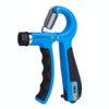 5-60KG Adjustable Grip Strength Wrist Fitness Exerciser Blue Black Countable
