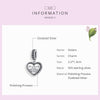 Love Sisters Sterling Silver Pendant DIY Bracelet Accessories Heart-shaped Letter Retro Charm