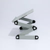 T8 Aluminum Alloy Folding & Lifting Laptop Desk Office Desk Heightening Bracket with Fan & Mouse Board (Silver)