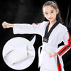 Grade Certified Taekwondo Belt Karate Waist Belt Taekwondo Uniforms Sash, Size: 2.6m(White Belt)