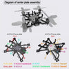 Suitable for DJI Avata 3.5-inch Upgrade Frame Kit, Style: Rack