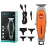 VGR V-262 5W USB Metal Leather Professional Hair Clipper (Red)