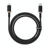 Baseus Dura Series USB-C / Type-C to 8 Pin 20W Fast Charging Cable, Length:1m(Gold Black)