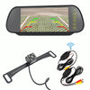 PZ709 437-W 7.0 inch TFT LCD Car External Wireless Rear View Monitor for Car Rearview Parking Video Systems