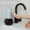 Cute Duck Automatic Foam Soap Dispenser Rechargeable Touchless Hand Washing Machine For Bathroom Kitchen(Yellow)