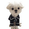 Black Dog Pyjamas, XXL (16-22kg), Simulation Silk