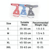 Dog Hygiene Pants, XXL, Blue & White Stripes - Female, 55-65cm Waist