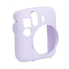 For FUJIFILM instax mini 12 Soft Silicone Camera Protective Case(Purple)