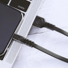 WK WDC-066i 2.1A 8 Pin Flushing Charging Data Cable, Length: 1m(White)