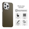 For iPhone 15 Pro Carbon Fiber Series IMD Phone Case(Brown)