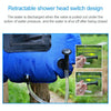 20L Solar Bath Bag Outdoor Self Driving Camping  Hot Water Bottle Portable Outdoor  Bath Water Storage Bag(Blue)