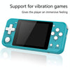 Powkiddy Q90 3.0 inch IPS Screen Retro Joystick Handheld Game Console with 16GB Memory (Blue)