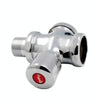 Stool Flush Valve Urinal Delay Valve Hand Press Flush Valve, Style:1 Inch Alloy Large