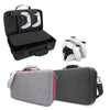 For PS5 Slim Game Console EVA Storage Bag Handbag Carrying Case(1900 Black)