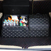 Car Trunk Foldable Storage Box, Checkered Middle Size: 40 x 32 x 30cm (Beige)