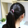 20pcs / Pack Girls Kids Rubber Bands Ponytail Holder Elastic Hair Bands(Rose Red)