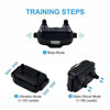 880-2 Dog Training Collar - 800yd Rechargeable Remote, Beep, Vibration, Static (Black/Orange)