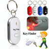 LED Key Finder with Torch & Sound Activation - Black