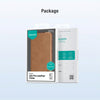 For Samsung Galaxy S25+ 5G NILLKIN QIN Series Pro Sliding Camera Cover Design Leather Phone Case(Brown)