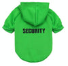 IDEPET Fleece Dog Hoodie, Green, L | Warm Winter Pet Sweater