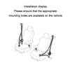 Universal 3-point Car Retrofit Seat Belt With Emergency Locking(Iron Buckle)