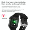 ZW27 1.81 inch TFT Screen Smart Watch Support Body Temperature / Heart Rate Monitoring(Blue)