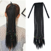 Bosnian Style Handmade Scorpion Wig Ponytail Strap Ponytail (Black)