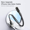Yesido CA97 2.4A USB to 8 Pin Charging Cable with Indicator Light, Length: 1.2m