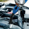 5pcs Plastic Refueling Funnel Portable Folding Telescopic Hose Hands-Free Bayonet(Blue)