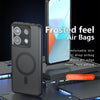 For Redmi Note 13 Pro Armor MagSafe Precise Hole PC Hybrid TPU Phone Case(Frosted Black)