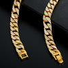 TZ100 Hip Hop Cuban Necklace Clothes Accessories For Men, Colour: Golden 24 Inches