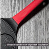 Seven-hole Breakfast Pan Multifunctional Flat Bottom Frying Pan Non-stick Egg Dumpling Pan(Black Animal Pattern)