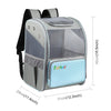 FUNADD Foldable Cat Backpack, Breathable Pet Carrier (Blue)
