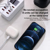 A8B 50W 8 Ports USB Smart Charging Station with Digital Display, Plug:US Plug