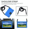 For Blackview Tab 60 8.7 2023 Honeycomb EVA Hybrid PC Tablet Case with Strap(Blue+Black)