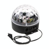 Multifunction  DMX512 10CH Crystal Magic Ball Light, RGB LED with Digital Displayer, Support Sound Activated