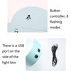 HS-007 LED Letter DIY Cloud Erasable Message Board Confession Lamp(Black)