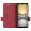 For Realme C75 4G Magnetic Clasp Leather Phone Case(Red)